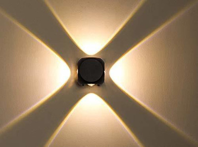 SL THREE UPDN-WL-RD-16W Post Light Outdoor Lamp(Black)