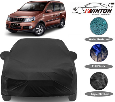 V VINTON Car Cover For Mahindra Xylo (With Mirror Pockets)(Black)