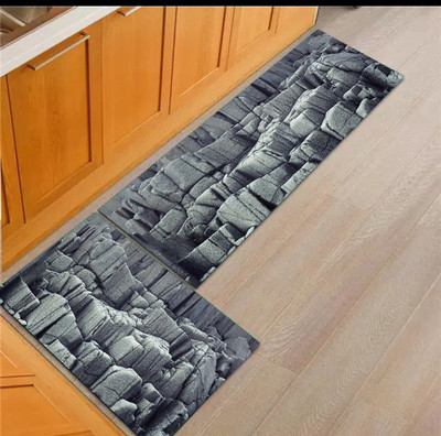 Skytex Grey Rubber Runner(1 ft,  X 5 ft, Rectangle)