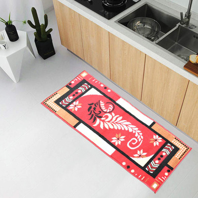 Homitecture PP (Polypropylene) Floor Mat(Red, Large)