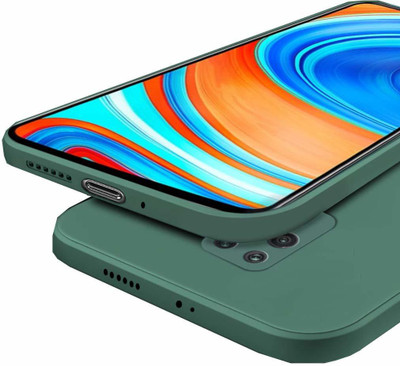 MobiTussion Back Cover for Redmi Note 9 Pro(Green, Flexible, Silicon)