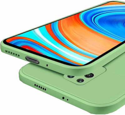 MobiTussion Back Cover for Mi Redmi Note 9 Pro(Green, Flexible, Silicon)