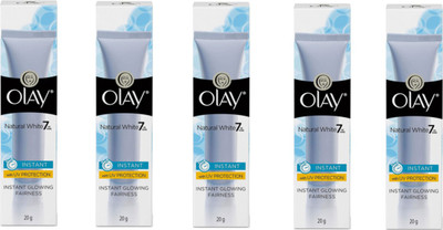 OLAY NATURAL INSTANT WHITE FAIRNESS CREAM EACH 20 G 5 PCS(100 g)