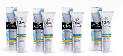 OLAY NATURAL WHITE FAIRNESS CREAM EACH 20 G PACK OF 4(80 g)