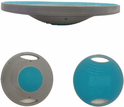 Physiostore BBP01 Wobble Board Fitness Balance Board(Grey, Blue)