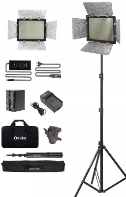 OSAKA Bi-Color Dimmable LED Video Light OS 300 Mark iii for DSLR...