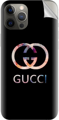 Snooky Apple iphone 12 Pro Mobile Skin(Black)