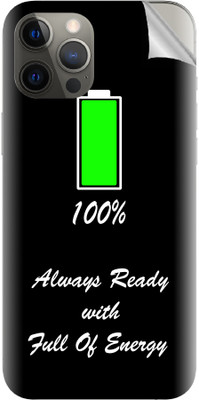 Snooky Apple iphone 12 Pro Mobile Skin(Black)