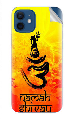 Snooky Apple iphone 12 Mini Mobile Skin(Yellow)