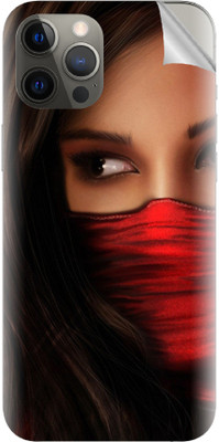 Snooky Apple iphone 12 Pro Mobile Skin(Red)