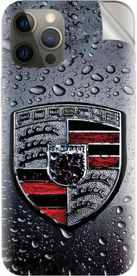 Snooky Apple iphone 12 Pro Mobile Skin(Grey)