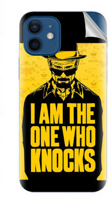 Snooky Apple iphone 12 Mini Mobile Skin(Yellow)