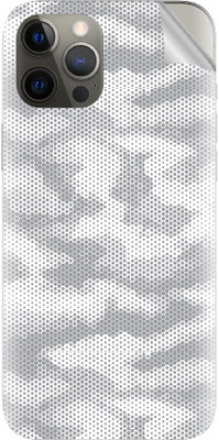Snooky Apple iphone 12 Pro Max Mobile Skin(Grey)