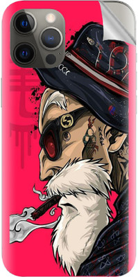Snooky Apple iphone 12 Pro Mobile Skin(Pink)