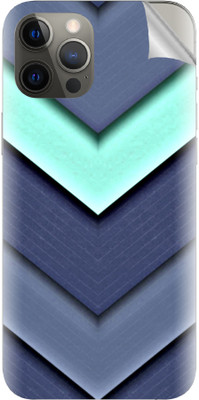 Snooky Apple iphone 12 Pro Max Mobile Skin(Blue)