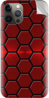 Snooky Apple iphone 12 Pro Max Mobile Skin(Red)