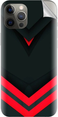 Snooky Apple iphone 12 Pro Max Mobile Skin(Black)