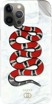 Snooky Apple iphone 12 Pro Mobile Skin(White)