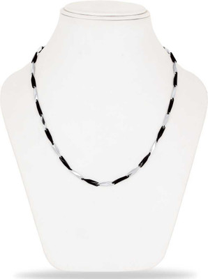 vien VIEN CREATION STAINLESS STEEL UNISEX STYLE BLACK/SILVER CHAINS STANDARD TRENDING CHAINS HIGH QUALITY PREMIUM CHOICE CHAIN SUITABLE FOR ALL OCCASIONS Silver Plated Stainless Steel Chain