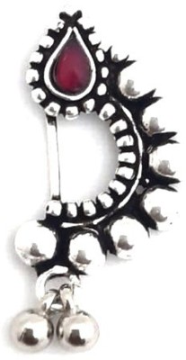 Yash Jewels Emporium Silver Plated Brass Nose Ring