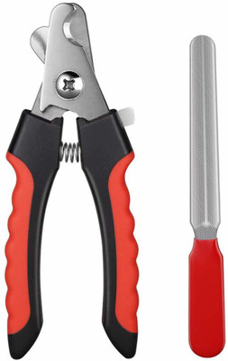 FOURESTA Dog Nail Clipper/Cutter Large Size Pet Nail Clipper with Nail Filer For Dogs Scissor Nail Clipper(For Dog & Cat)