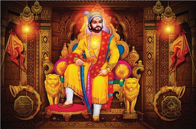 Chhatrapati Shivaji Maharaj Poster Paper Print(12 inch X 18 inch, Rolled)