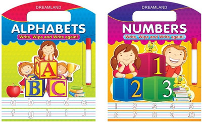 Miss & Chief Write And Wipe Books- Pack (2 Titles) (Paperback)(Paperback, Unknown)