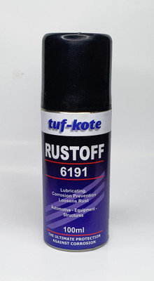 Tufkote RUSTOFF 6191 Multifunction Spray Rust Loosener & Lubricant Rust Removal Aerosol Spray(100 ml)