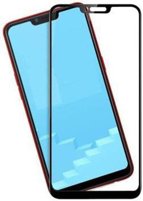 alphax Edge To Edge Tempered Glass for Oppo A3s(Pack of 1)