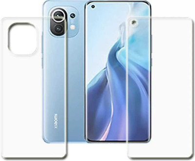 DOWRVIN Front and Back Tempered Glass for Xiaomi Mi 11(Pack of 1)