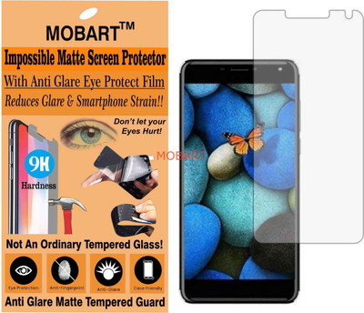 MOBART Impossible Screen Guard for INTEX S9 (Flexible Matte)(Pack of 1)