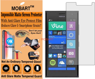 MOBART Impossible Screen Guard for NOKIA LUMIA 735 (Flexible Matte)(Pack of 1)