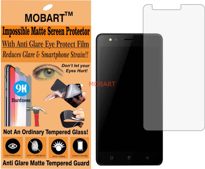MOBART Impossible Screen Guard for INTEX AQUA SELFIE (Flexible Matte)(Pack of 1)
