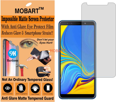 MOBART Impossible Screen Guard for SAMSUNG A7 2018 (Flexible Matte)(Pack of 1)
