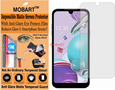 MOBART Impossible Screen Guard for LG K31 (Flexible Matte)(Pack of 1)