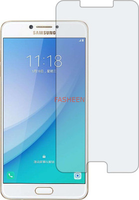 Fasheen Tempered Glass Guard for SAMSUNG C7 PRO (Flexible Shatterproof)(Pack of 1)