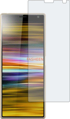 Fasheen Tempered Glass Guard for SONY XPERIA 10 PLUS (Flexible Shatterproof)(Pack of 1)