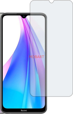 MOBART Tempered Glass Guard for MI NOTE 8T (Flexible Shatterproof)(Pack of 1)