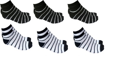 Mohprit Men Striped Ankle Length(Pack of 6)