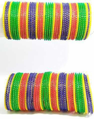 Shubhlaxmi Glass Bangle Set(Pack of 96)