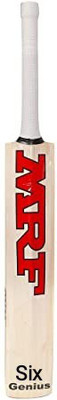 MRF six genius VIRATCENTURY MACHINE English Willow Cricket  Bat For 15+ Yrs(1.20 kg)