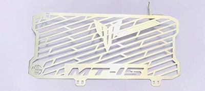 BIKER SHOPPEE MT 15 RADIATOR GRILL GUARD STAINLESS STEEL FOR MOTORCYCLE Bike Radiator Guard(Yamaha)