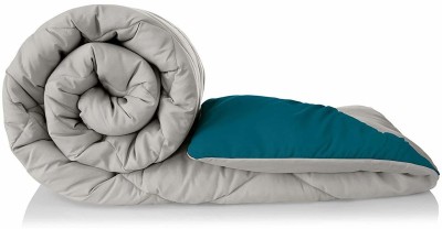 Gangauri Creations Solid Single Comforter for  AC Room(Cotton, Blue)