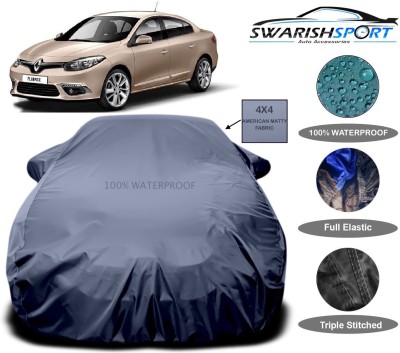 Swarish Car Cover For Renault Fluence (With Mirror Pockets)(Grey)