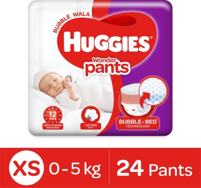 Huggies Wonder Pants with Bubble Bed Technology - XS24 Pieces
