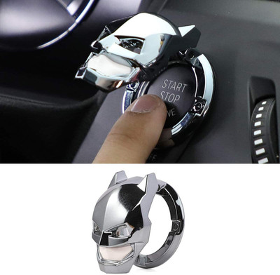 Cloudsale CL01BMA ABS Silver Cover Engine Start/Stop Button