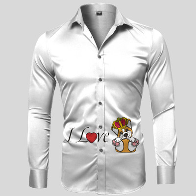 Fancy Fab Cotton Polyester Blend Printed Shirt Fabric