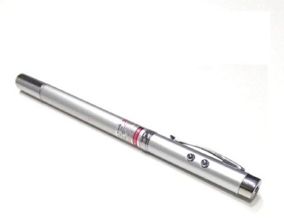 Protos Magnetic Ferule Antenna Ball Pen Laser Light Money Detector UV(650 nm, Red)