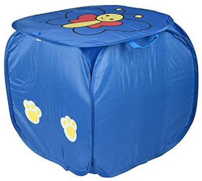 KUBER INDUSTRIES 40 L Blue Laundry Bag(Polyester)