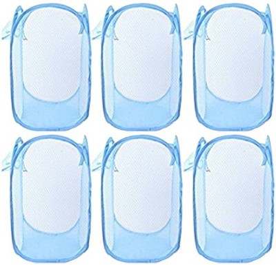 KUBER INDUSTRIES 30 L Light Blue Laundry Bag(Nylon)